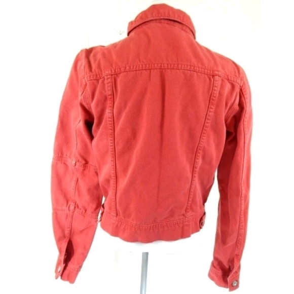 Free People Red Rumors Denim Jacket - Picture 3 of 5